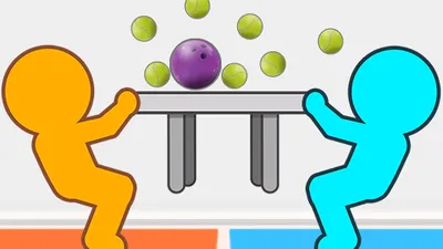 Tug the Table Classic Duel - Unblocked 2 Player Physics Game