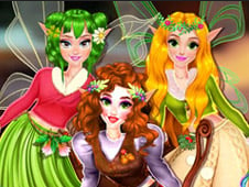 Winter Fairy Makeover - 2 Player Dress Up Game