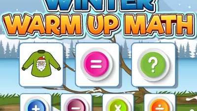Winter Warm Up Math: Fun Math Challenges for Kids